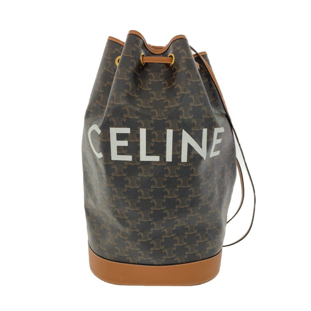 Celine Triomphe Canvas Medium Backpack Carry Bag … - image 1